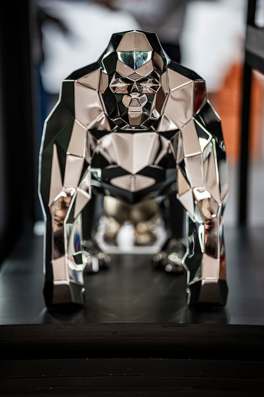 ANDREW K- Mirror Polished Gorilla 50cm