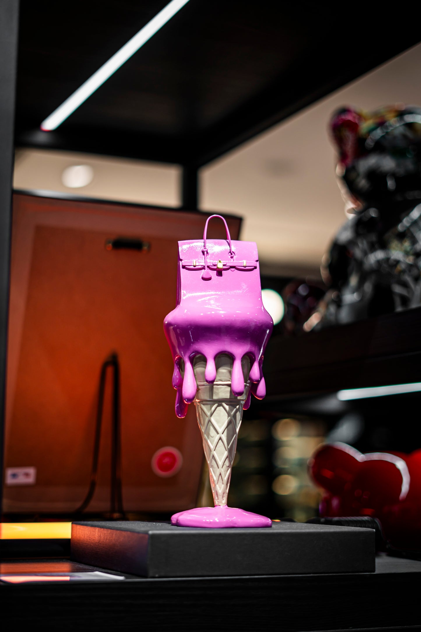 JULIE J - Melted Bag on Ice Cream, Pink
