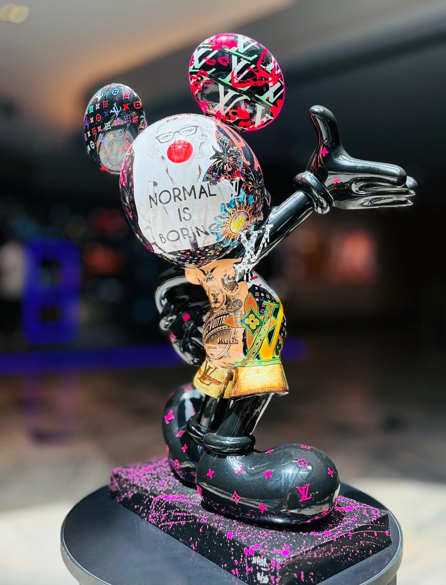 NAOR - 60cm Mickey Lv Kate Moss Tribute