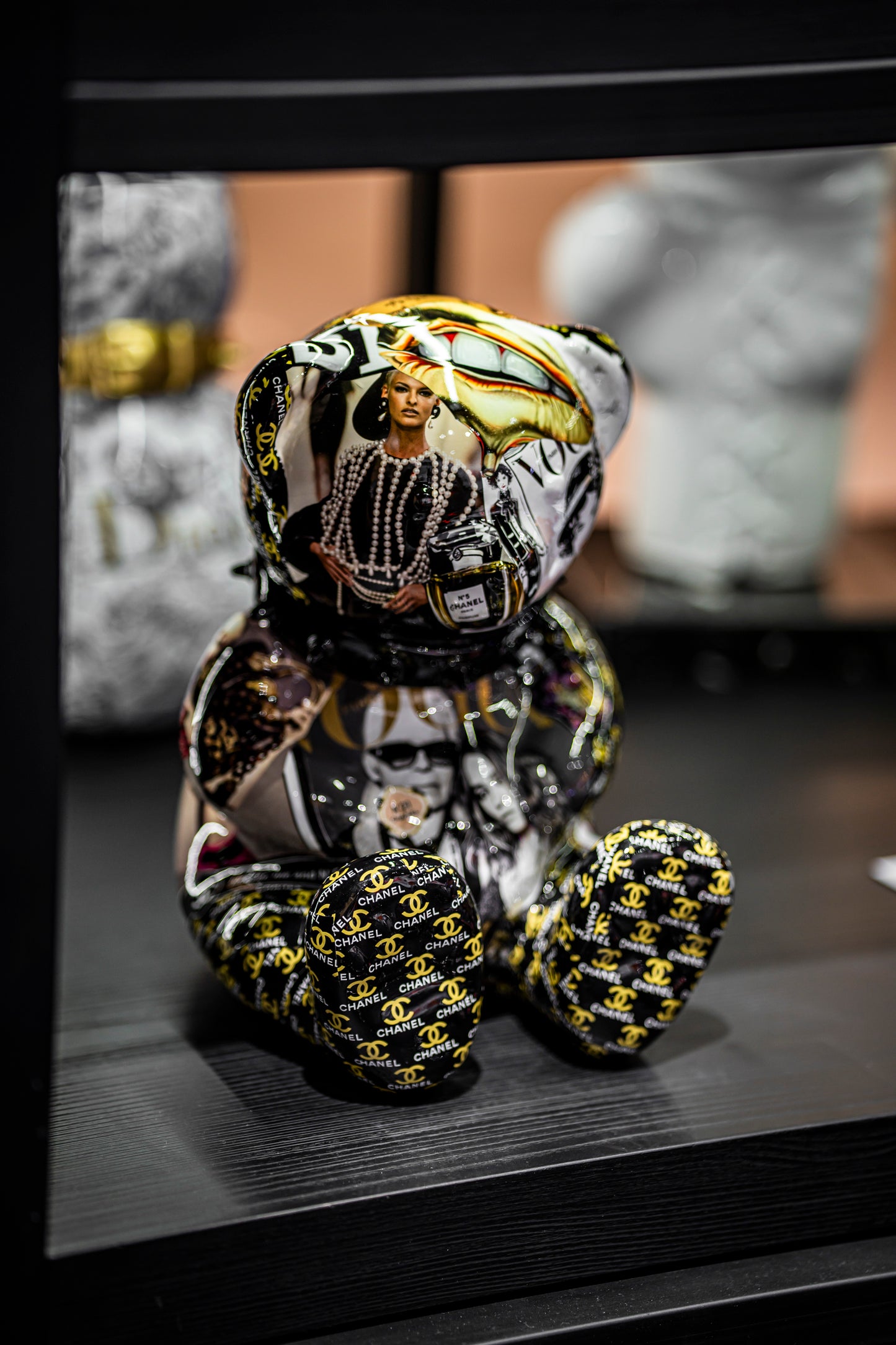 NAOR - 30cm Collage, CH Vogue Tribute Bear