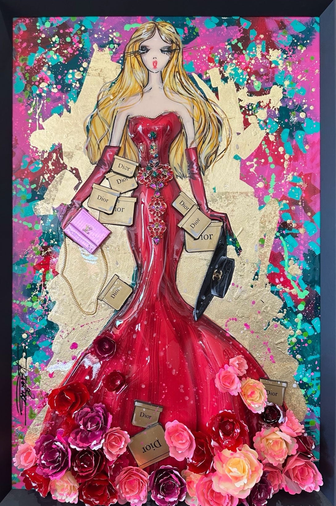 RACHEL B - Medium doll #41, CD Tribute - Diva Scarlett