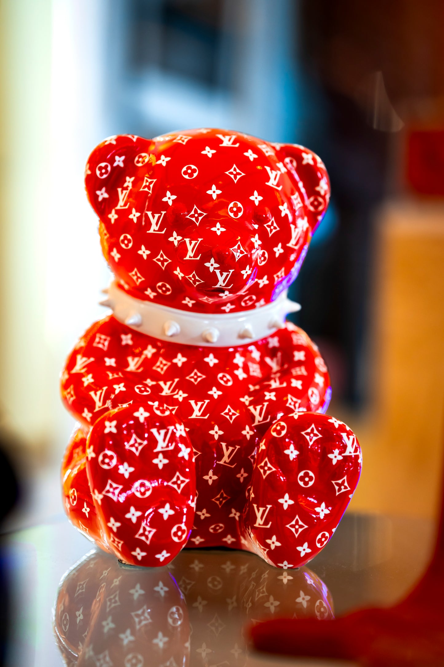 NAOR - 30 cm Sup & LV Tribute, White Collar Teddy