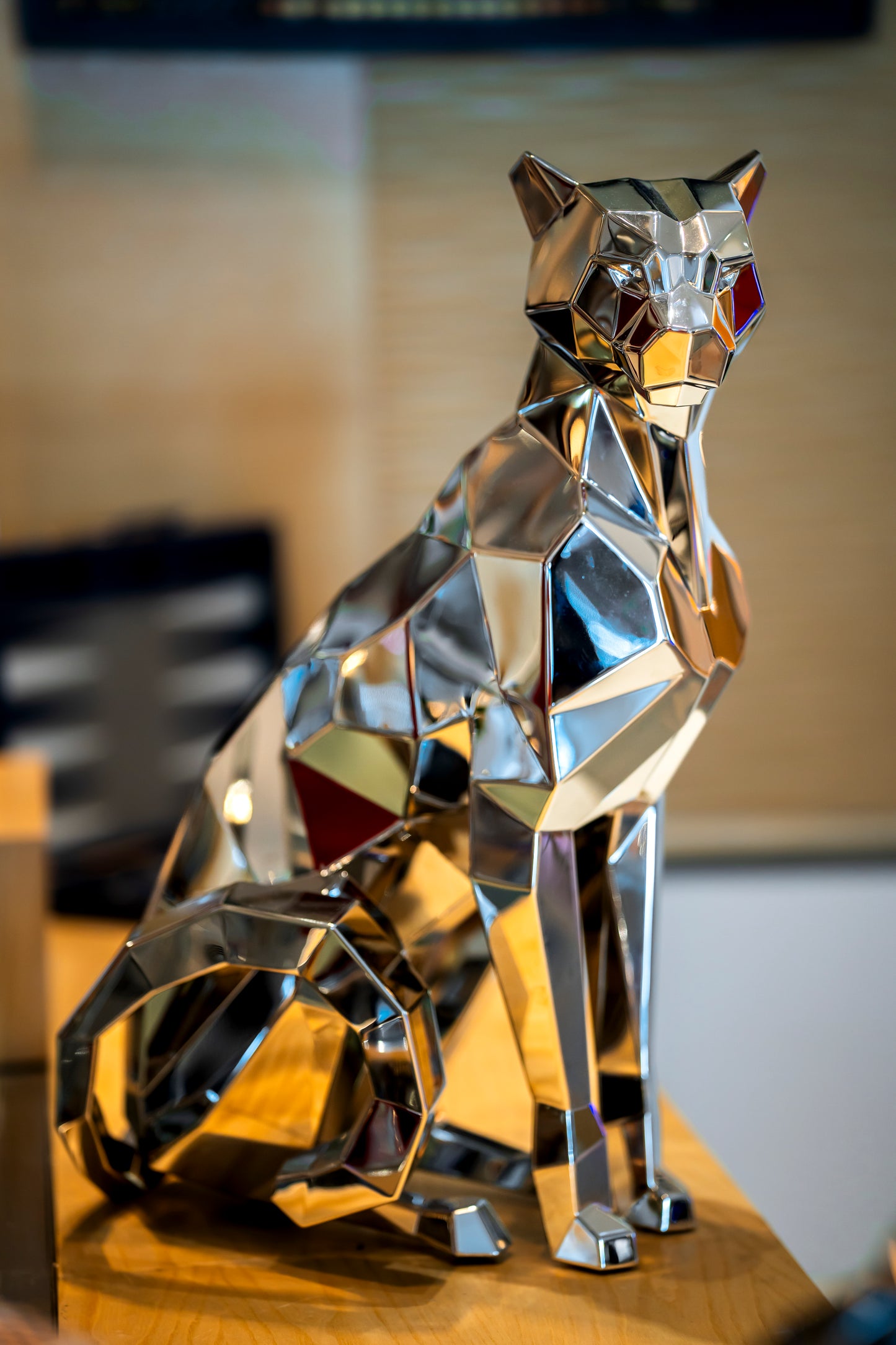 ANDREW K - Mirror Polished Cheetah 76cm