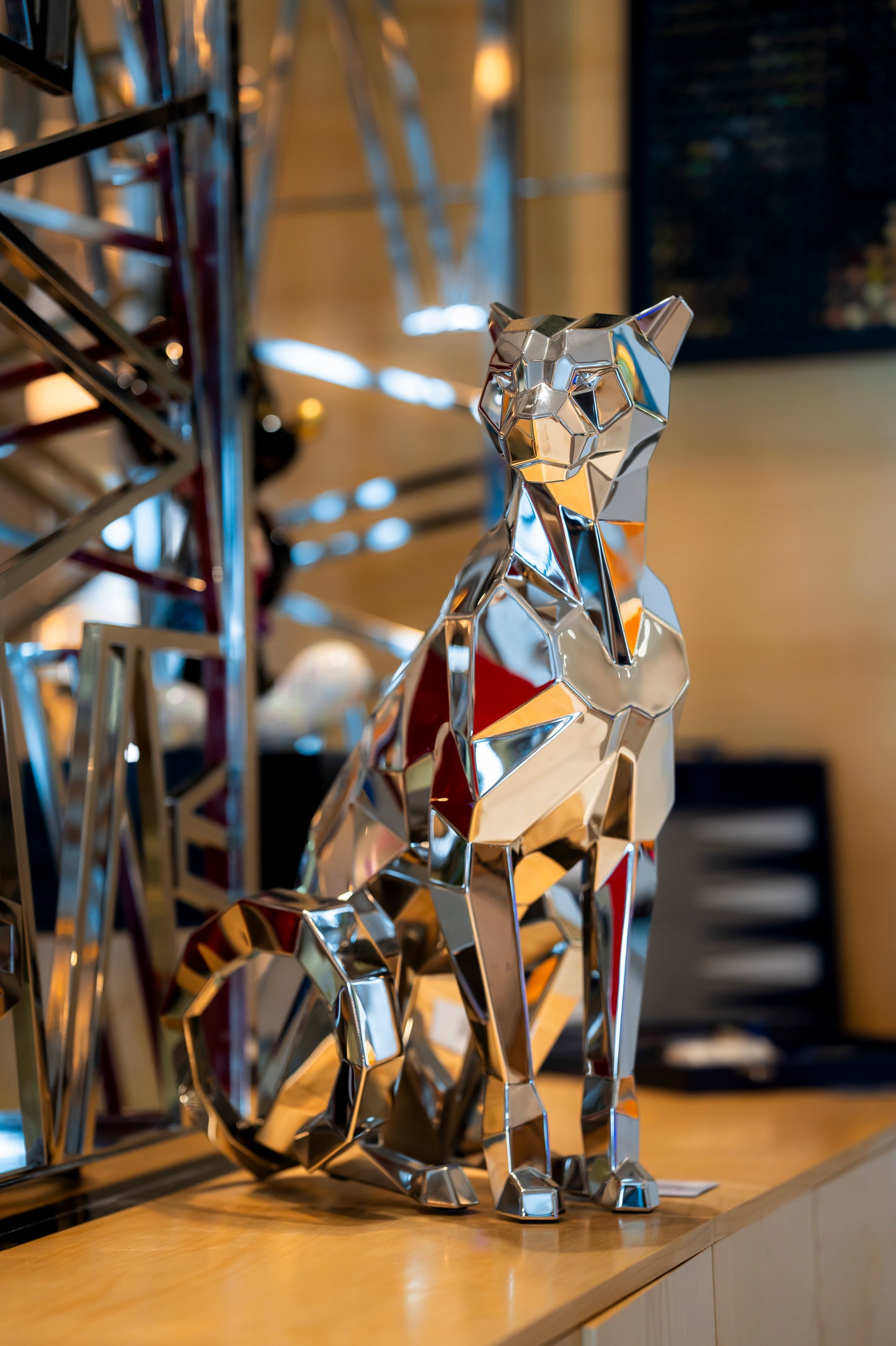ANDREW K - Mirror Polished Cheetah 76cm