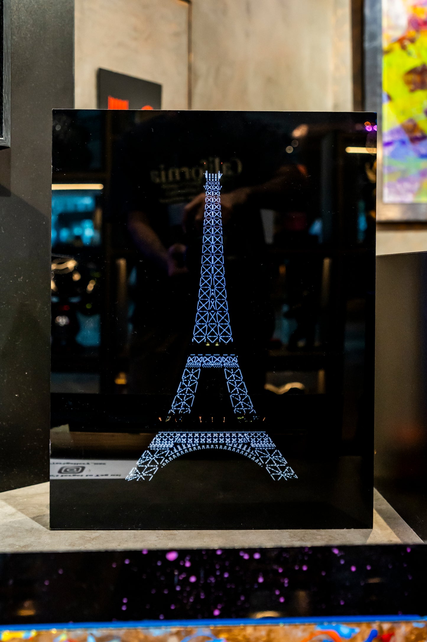 WINNIE D - Blue Eiffel Tower Paris