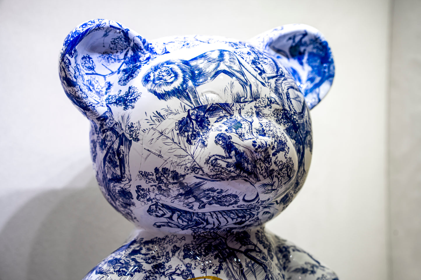 NAOR - 35cm CD Collage Tribute, No Collar Teddy