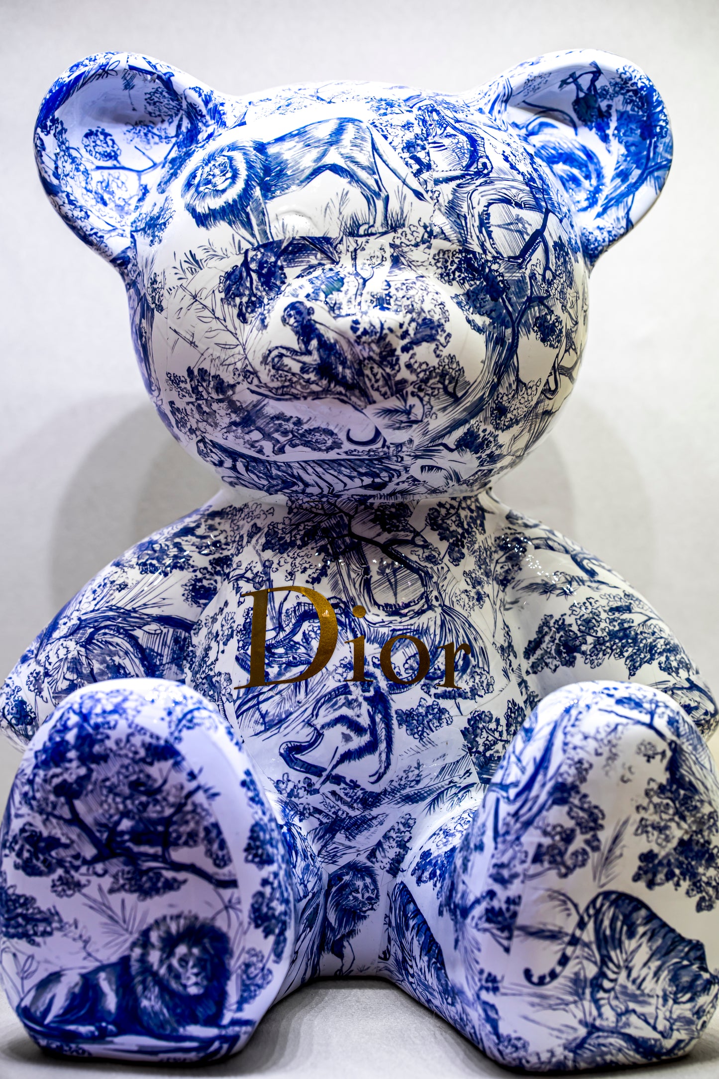 NAOR - 35cm CD Collage Tribute, No Collar Teddy