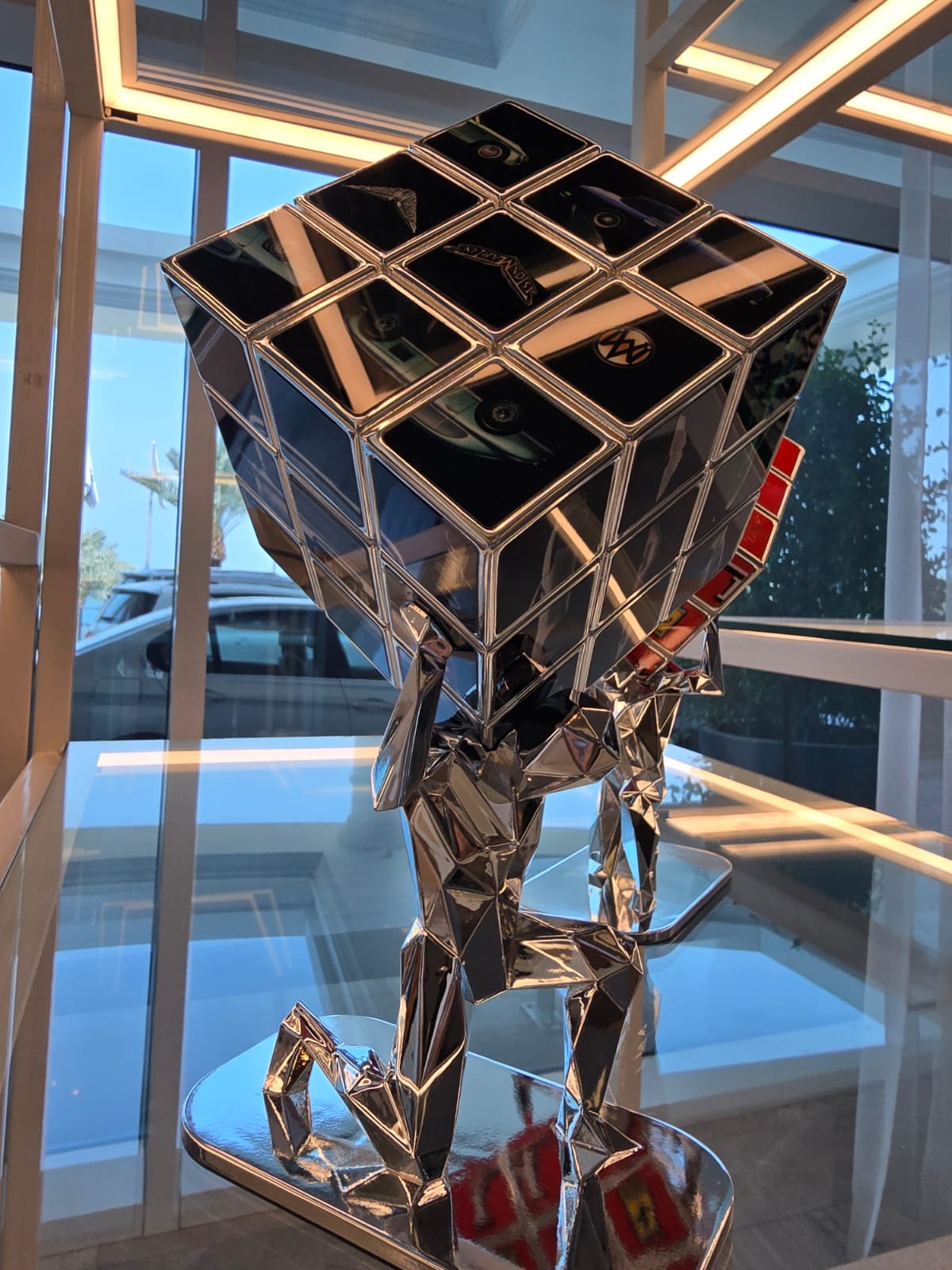 AURELIE ANGER - AArt's Cubes - Rubik Cube collage, Cars tribute