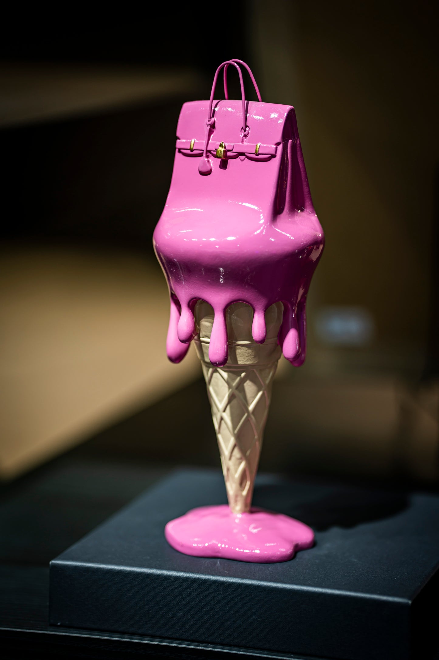 JULIE J - Melted Bag on Ice Cream, Pink
