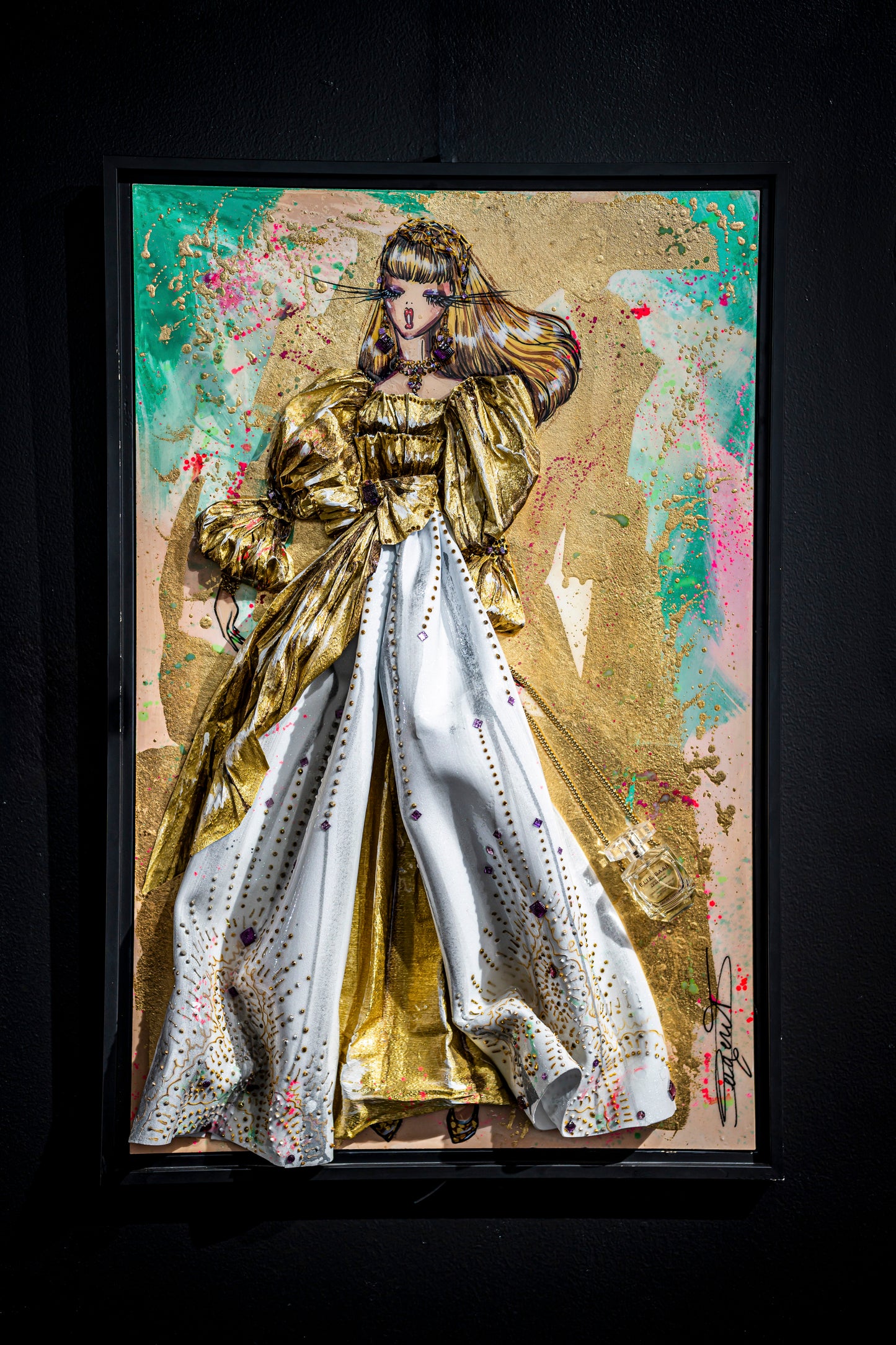 RACHEL B - Medium Doll 2022, Elie Saab Tribute - Elegance
