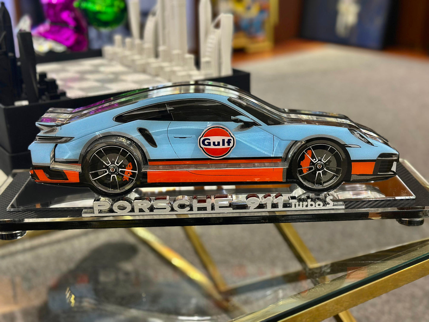 FRED M - Porsche 3D sculpture