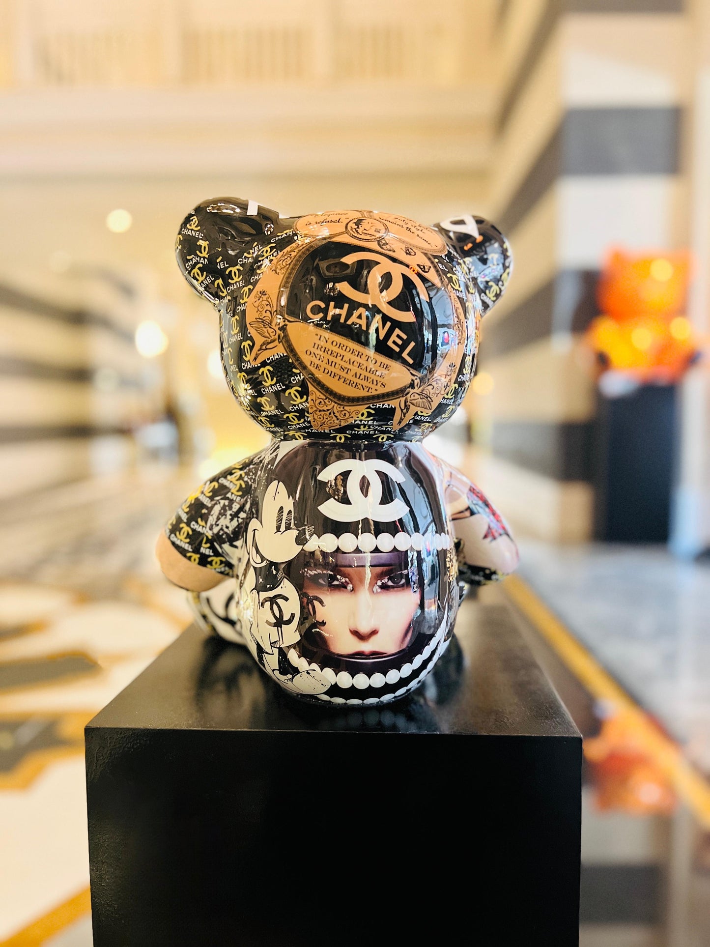 NAOR - 35cm Collage, Vogue Tribute Teddy