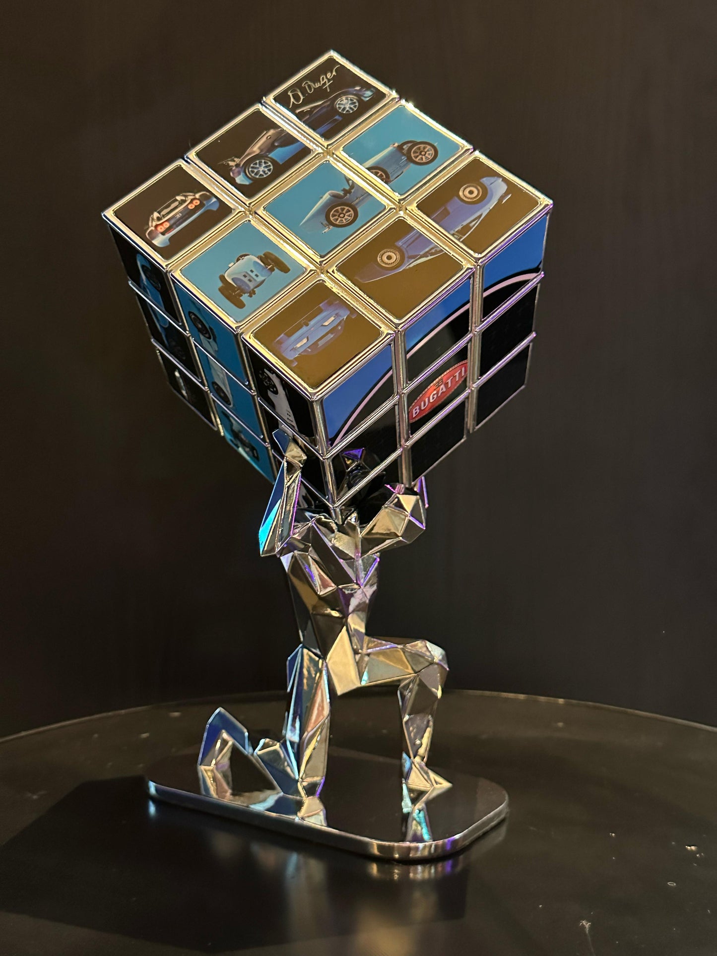 AURELIE ANGER - AArt's Cubes - Rubik Cube collage, Cars tribute
