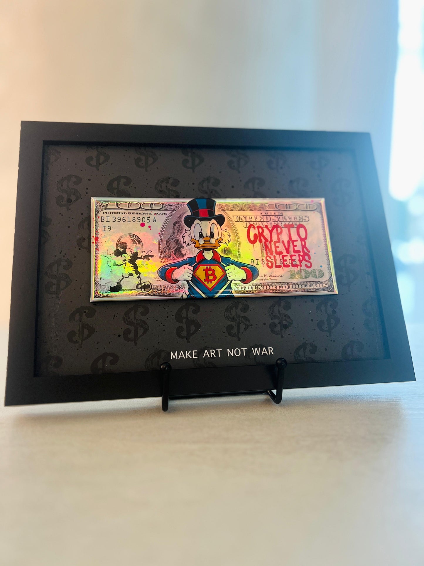 WILL B - Make Art Not War, Picsou Tribute
