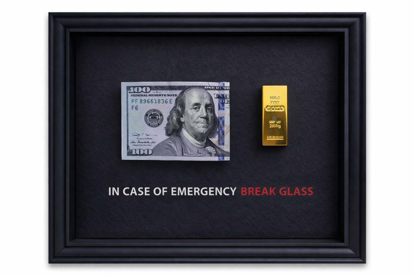 TINA S - In case of emergency, Dollars & 1 Gold