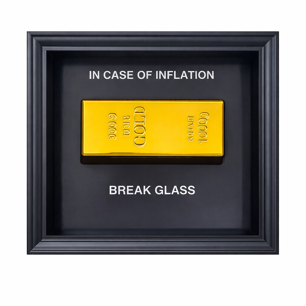 SASHIRY - In case of inflation, 1kg gold bar