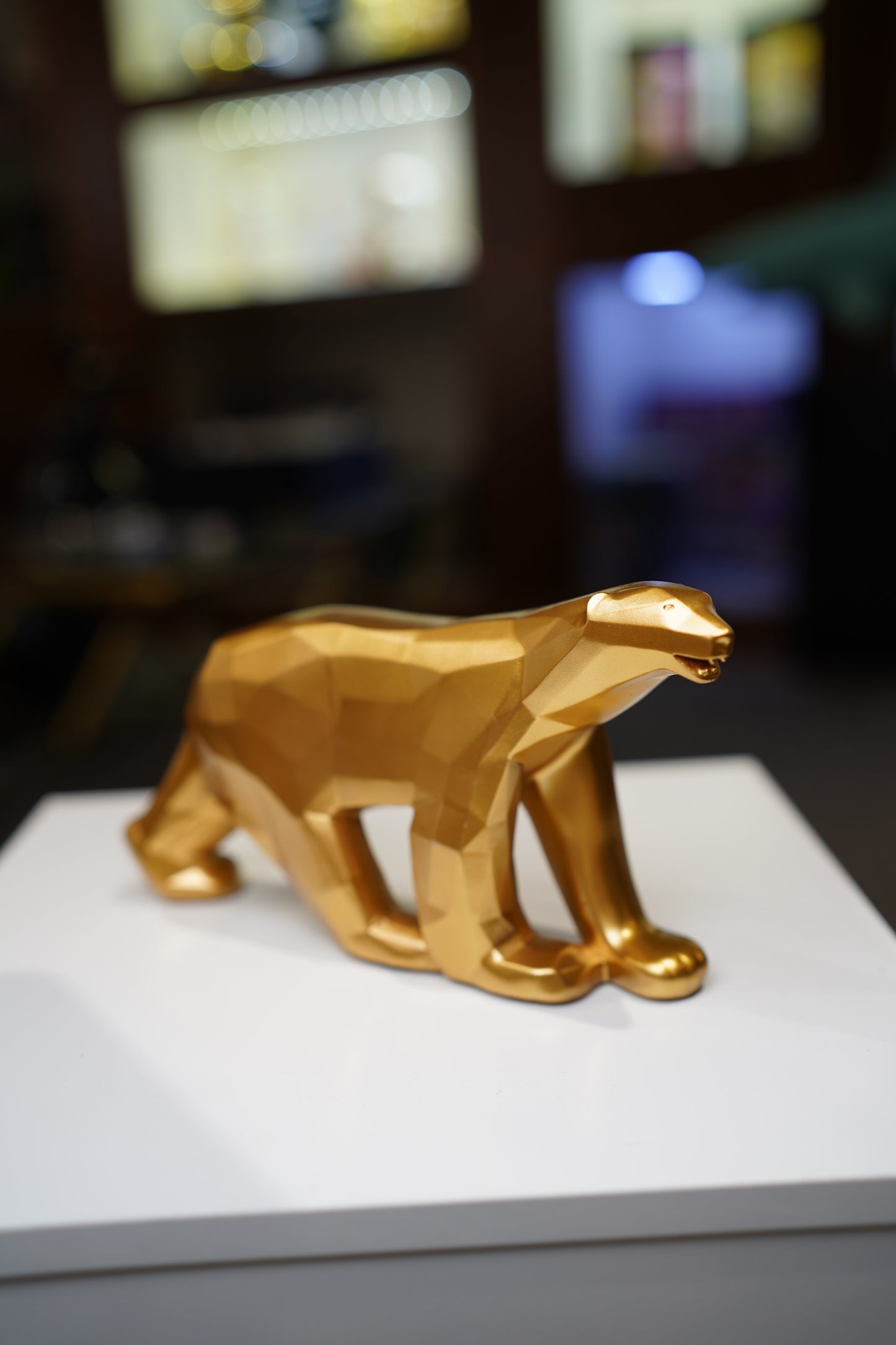 ORLINSKI - Ours Pompom, Mat Gold