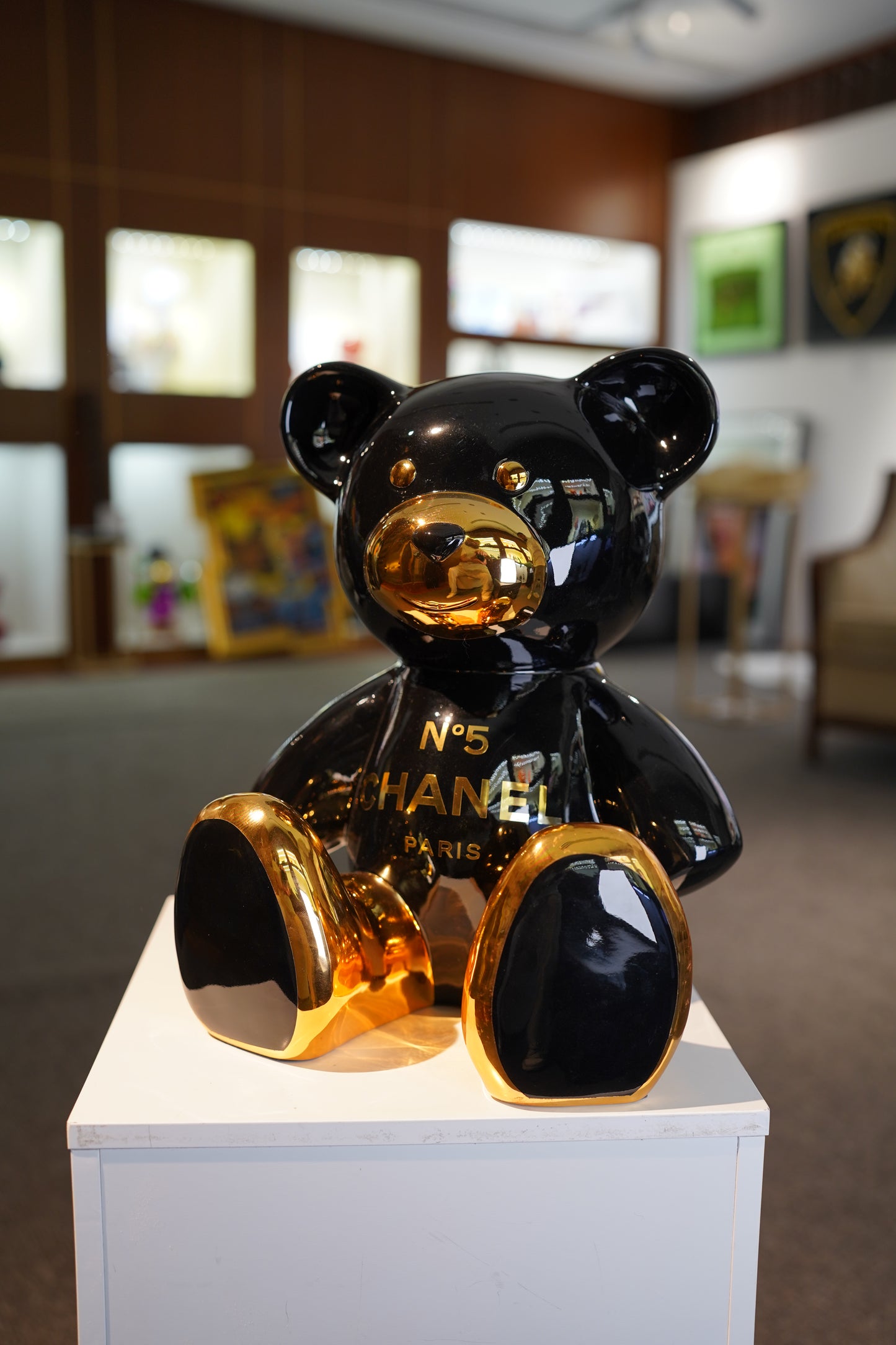 NAOR - 35cm CH Tribute, Chrome Black Teddy