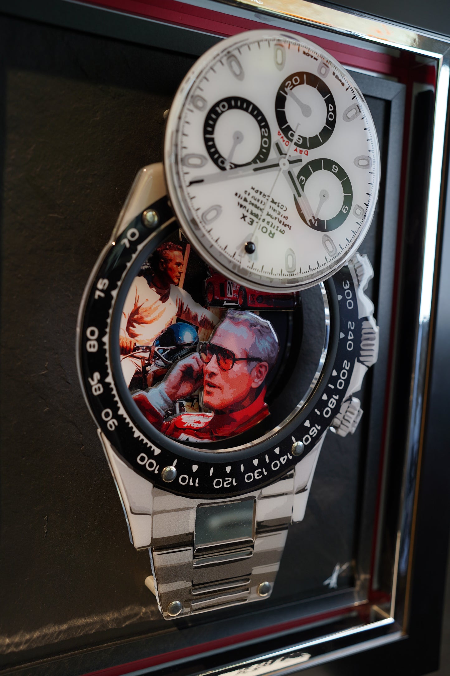 FRED M - Paul Newman Rolex Tribute frame