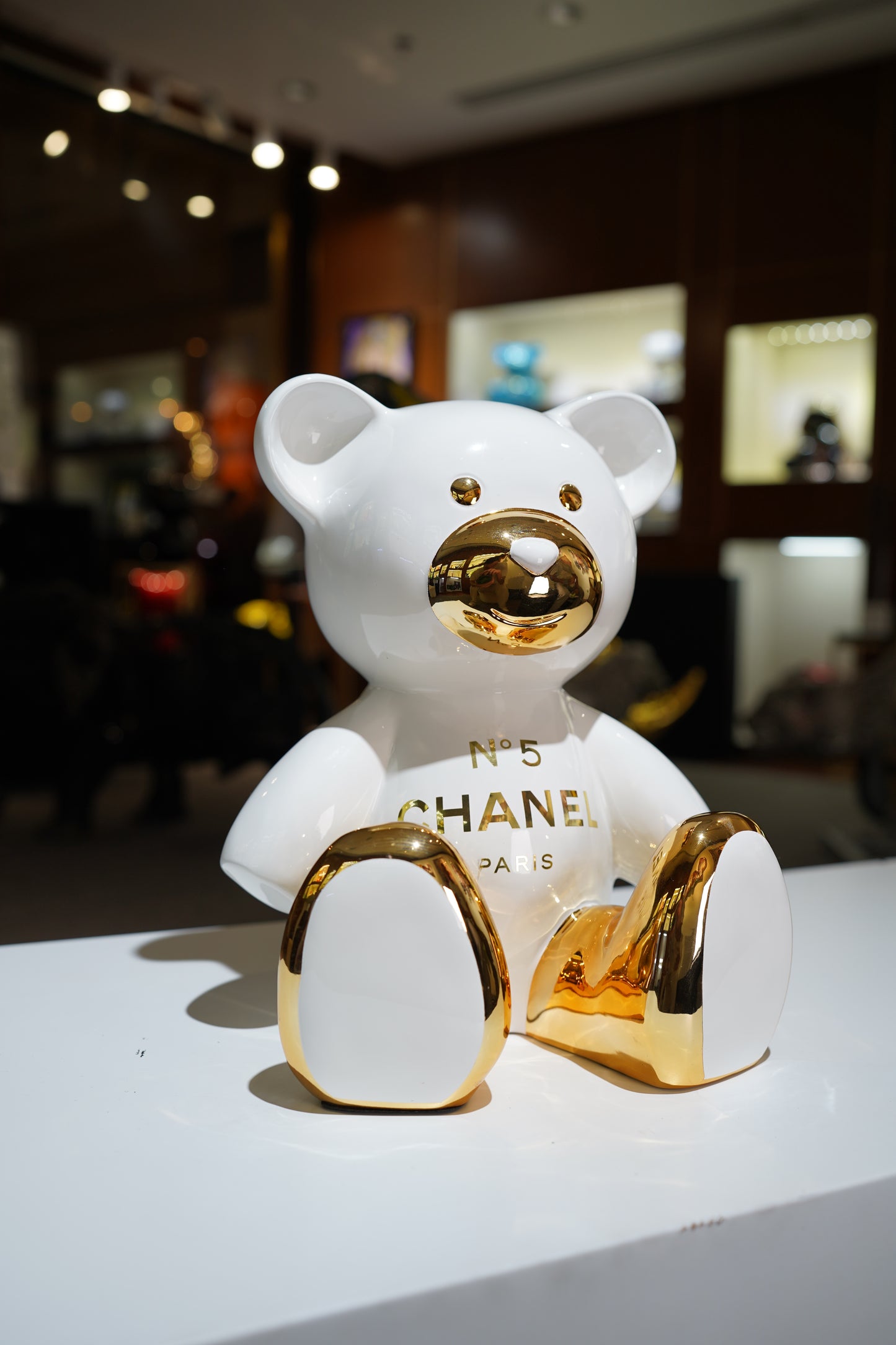 NAOR - 35cm CH Tribute, Chrome White Teddy