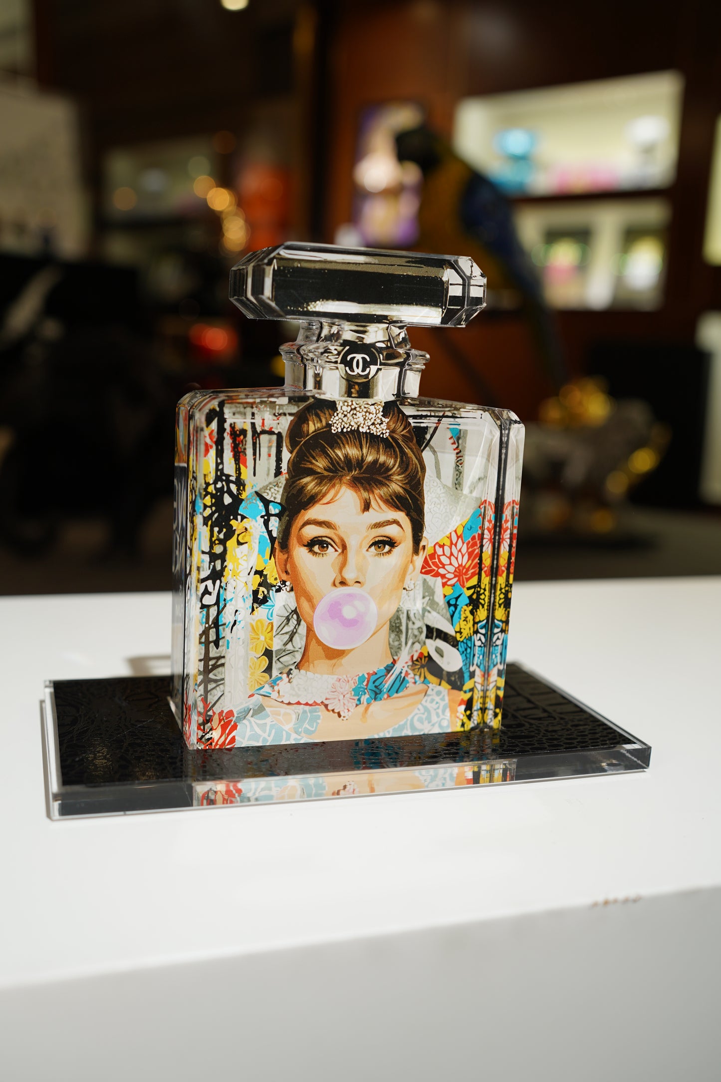 FRED M - Audrey Hepburn Tribute Perfume Bottle