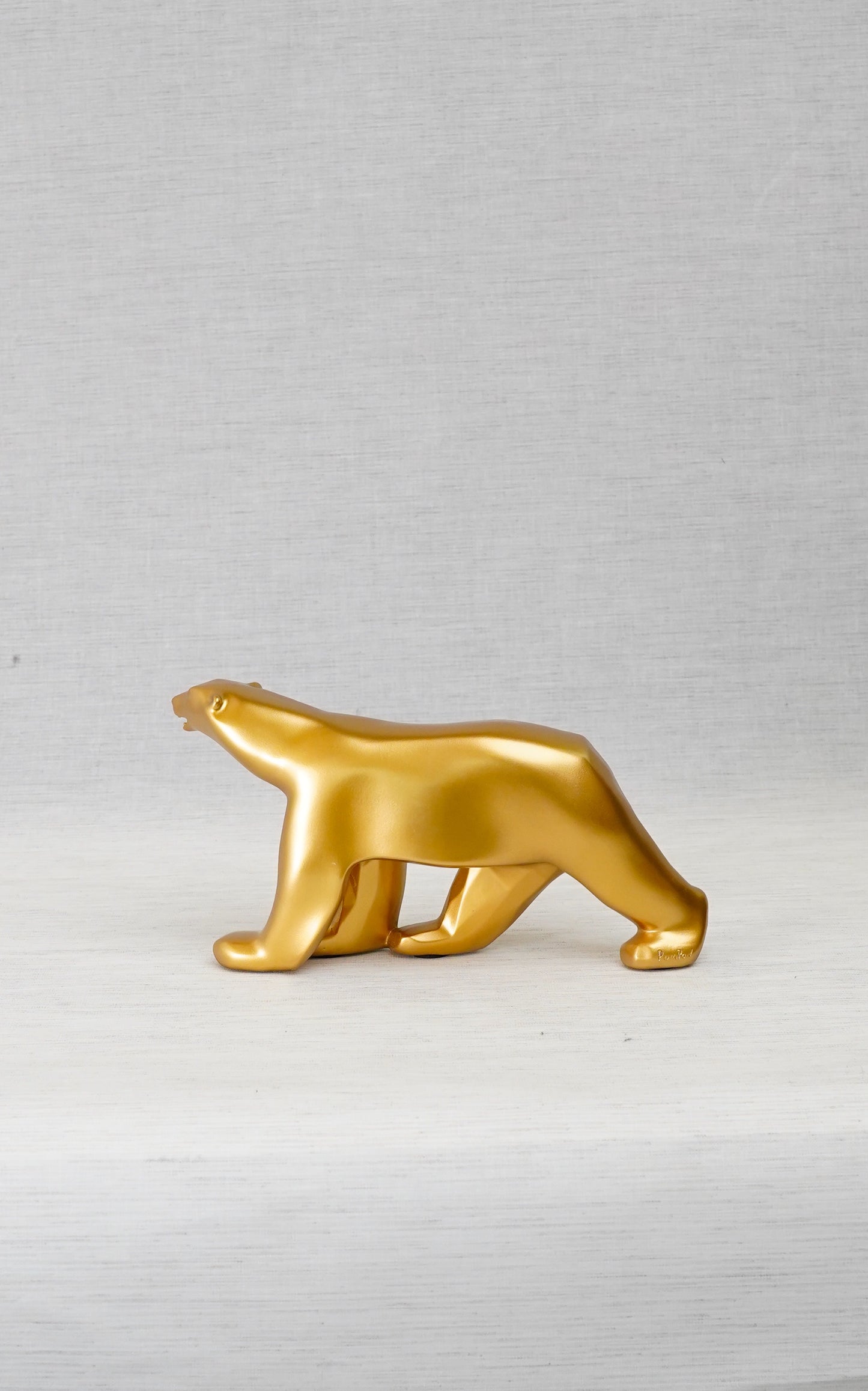 ORLINSKI - Ours Pompom, Mat Gold