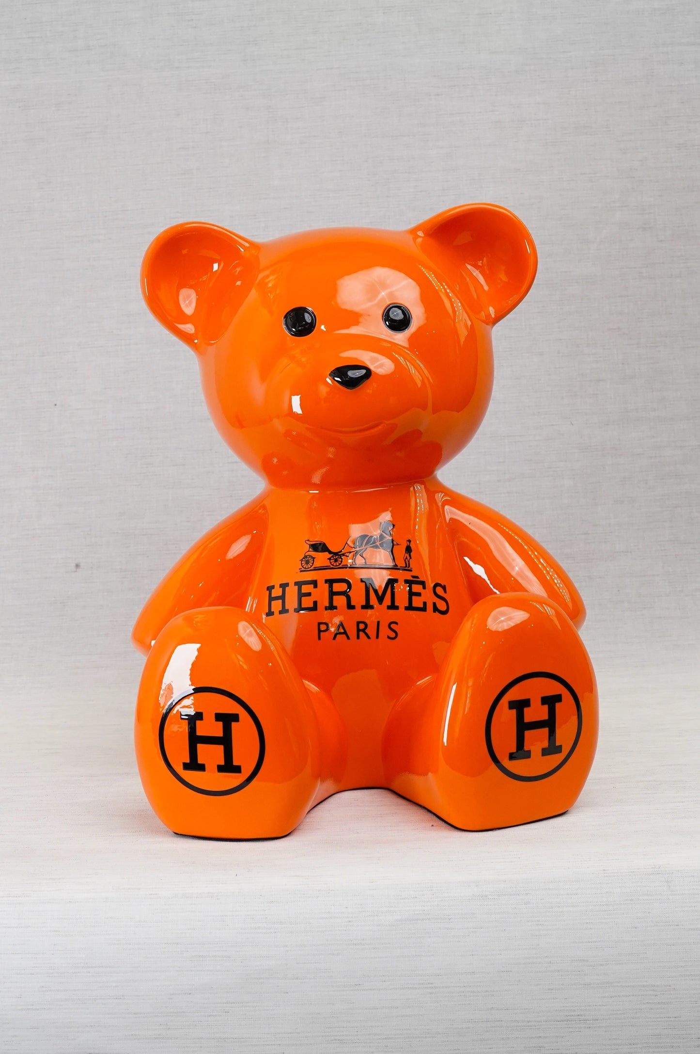 NAOR - 35cm Orange H Tribute Teddy