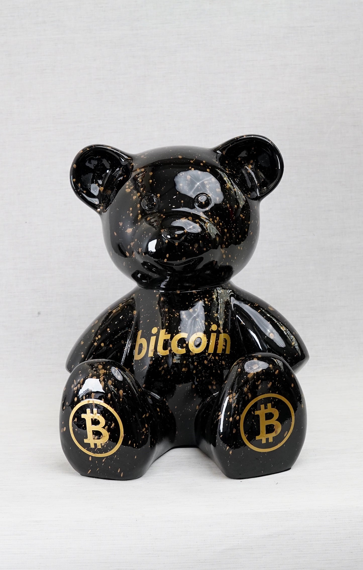 NAOR - 35cm Bitcoin Tribute, Brown Teddy