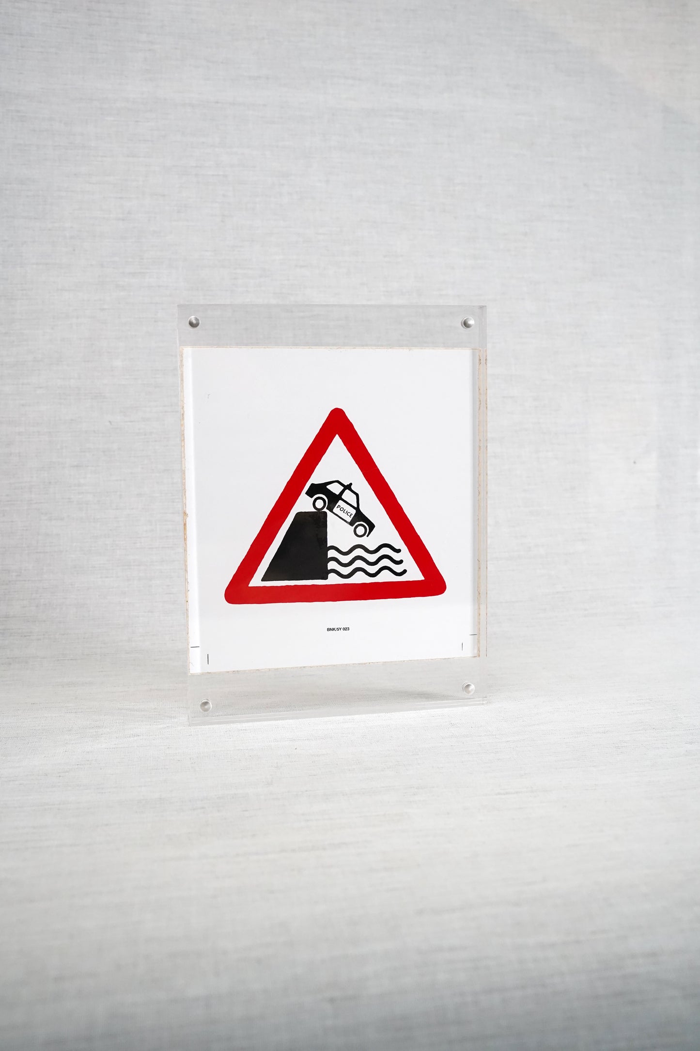 BANKSY - Rare Police Car Sticker