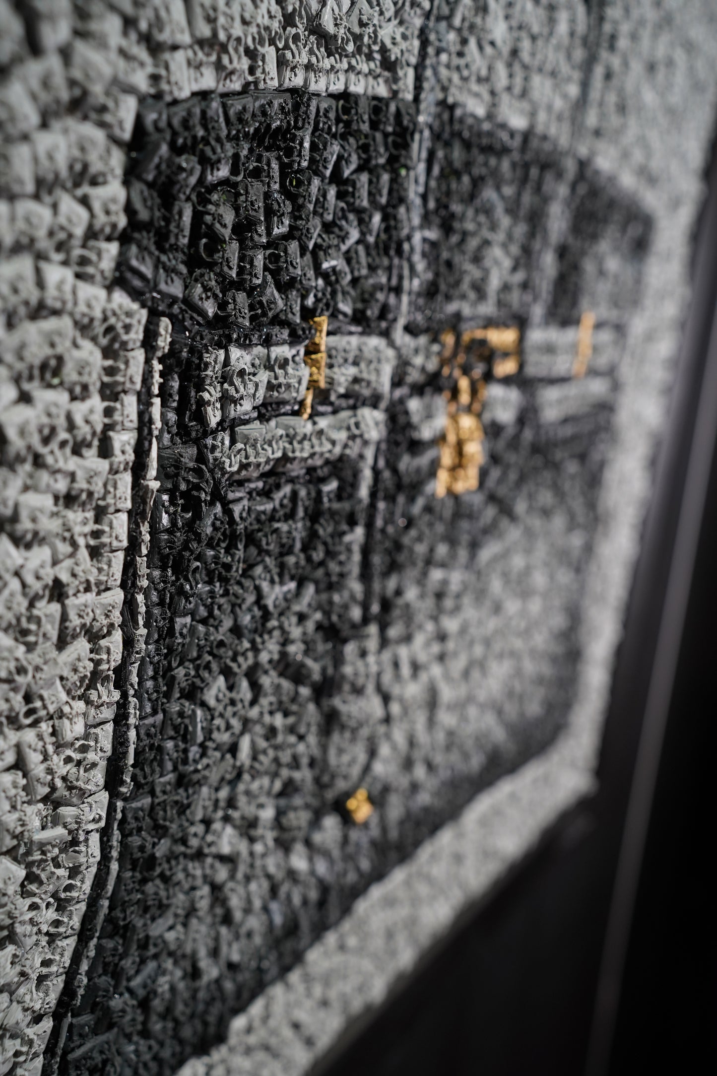 KEVIN CHAMPENY - Birkin Tribute Mosaic, Grey