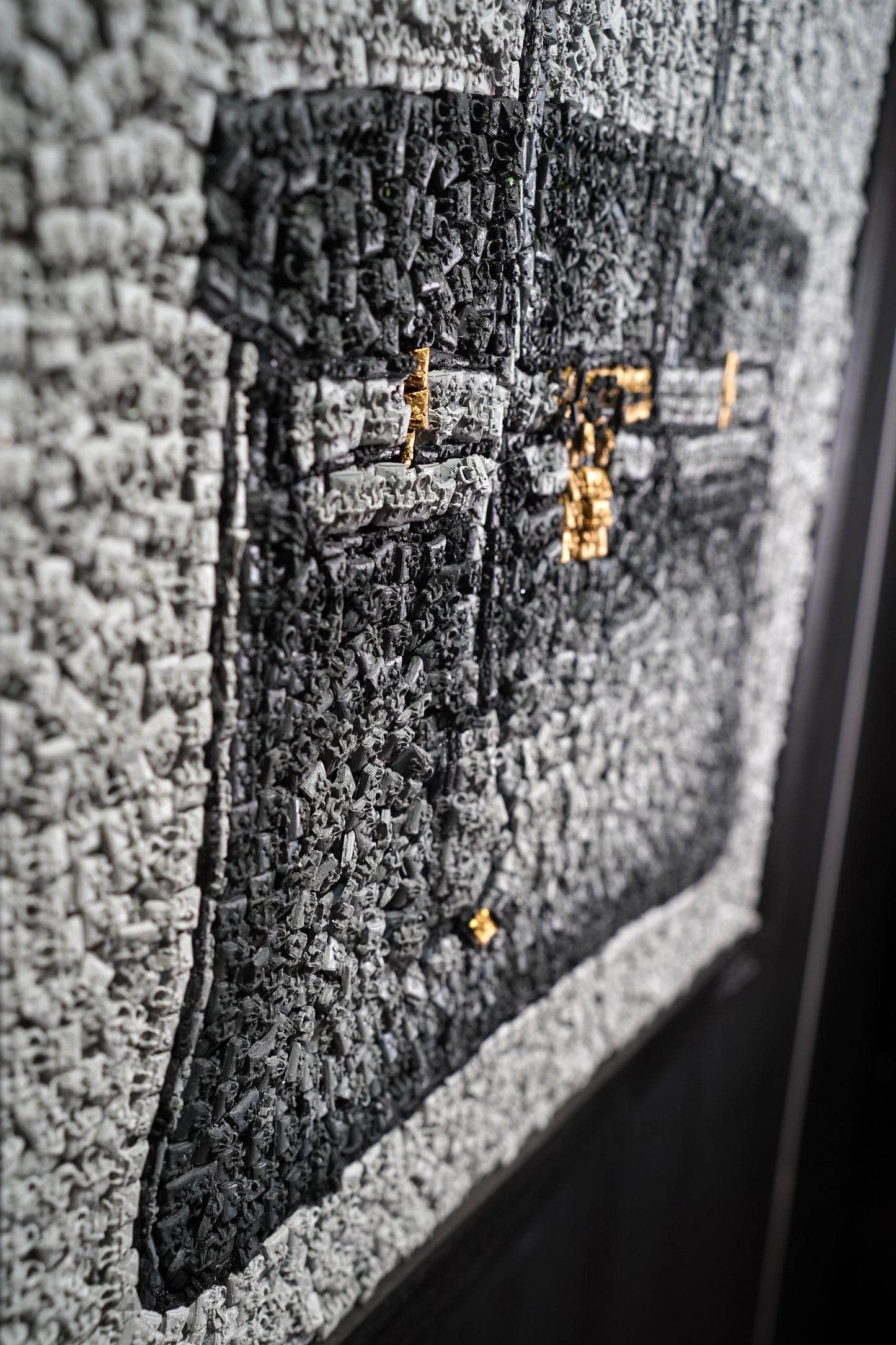 KEVIN CHAMPENY - Birkin Tribute Mosaic, Grey