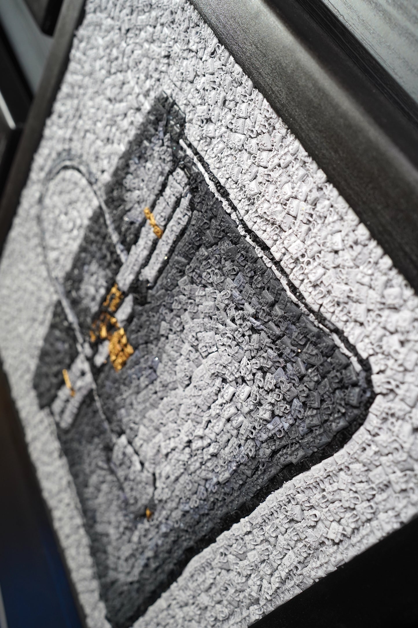 KEVIN CHAMPENY - Birkin Tribute Mosaic, Grey