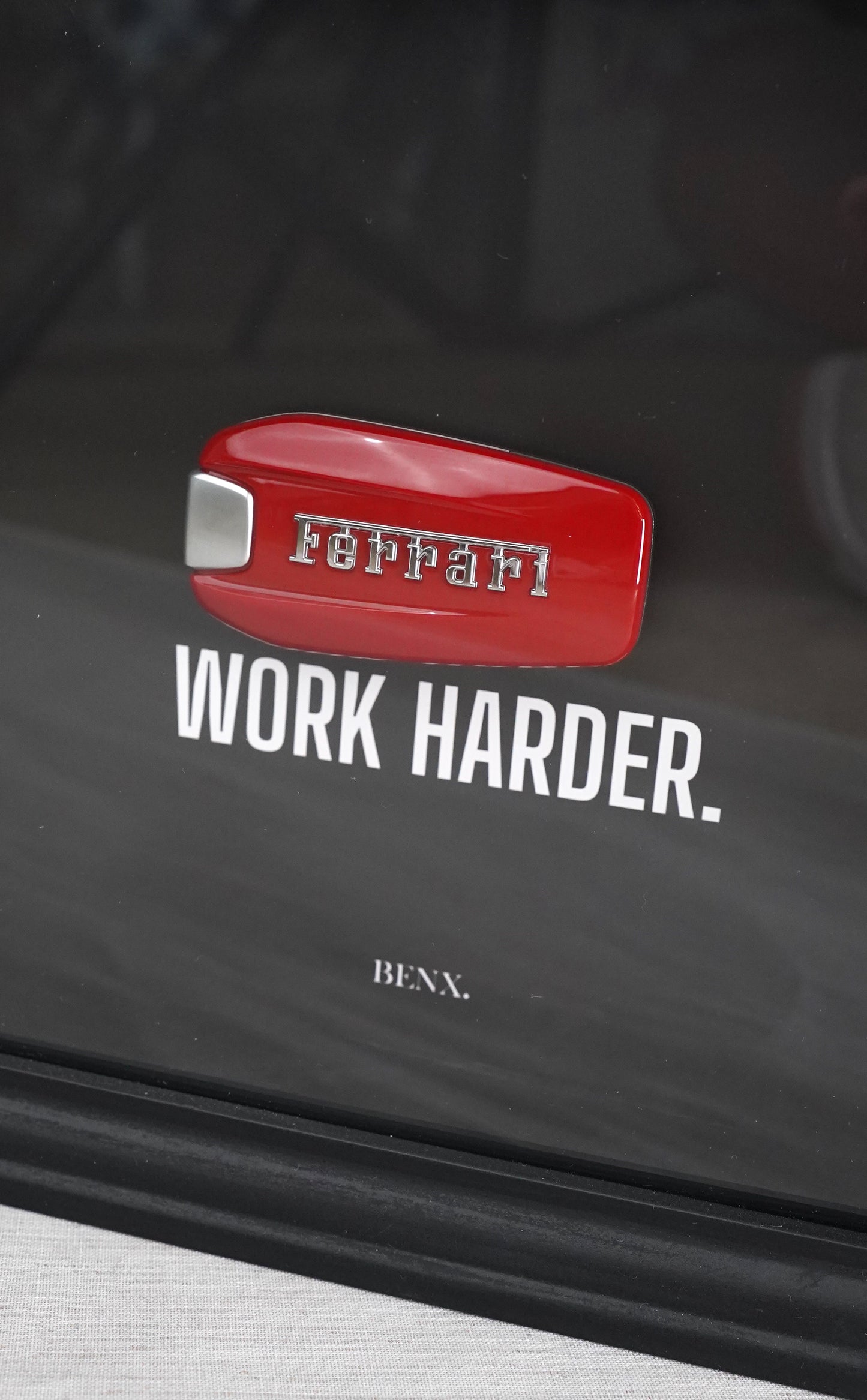 BENX - Work Harder, Ferrari Tribute