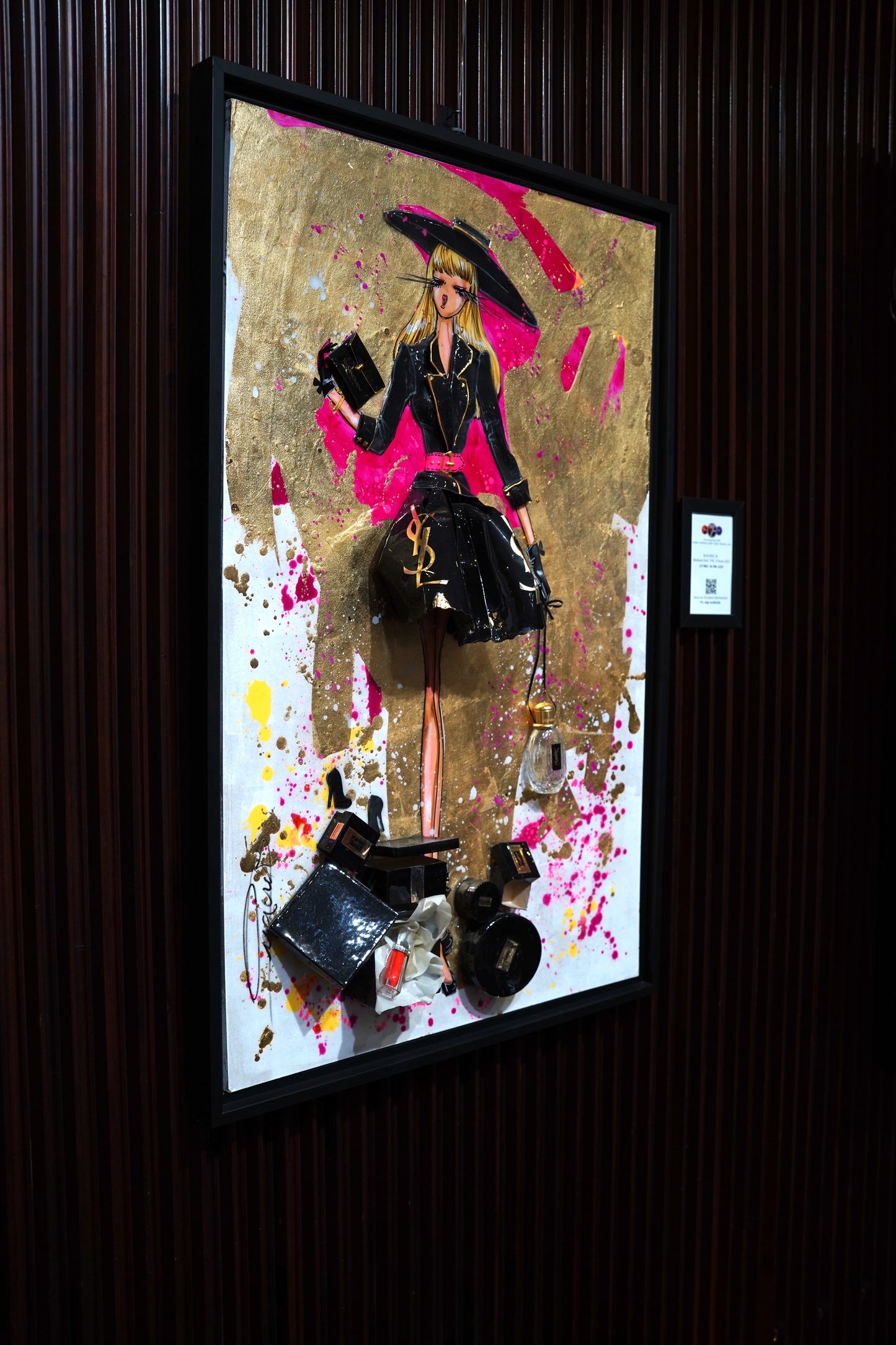 RACHEL B - Medium doll, YSL Tribute