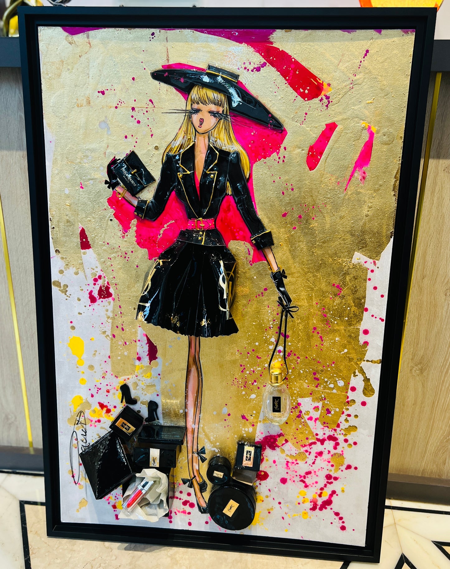 RACHEL B - Medium doll, YSL Tribute