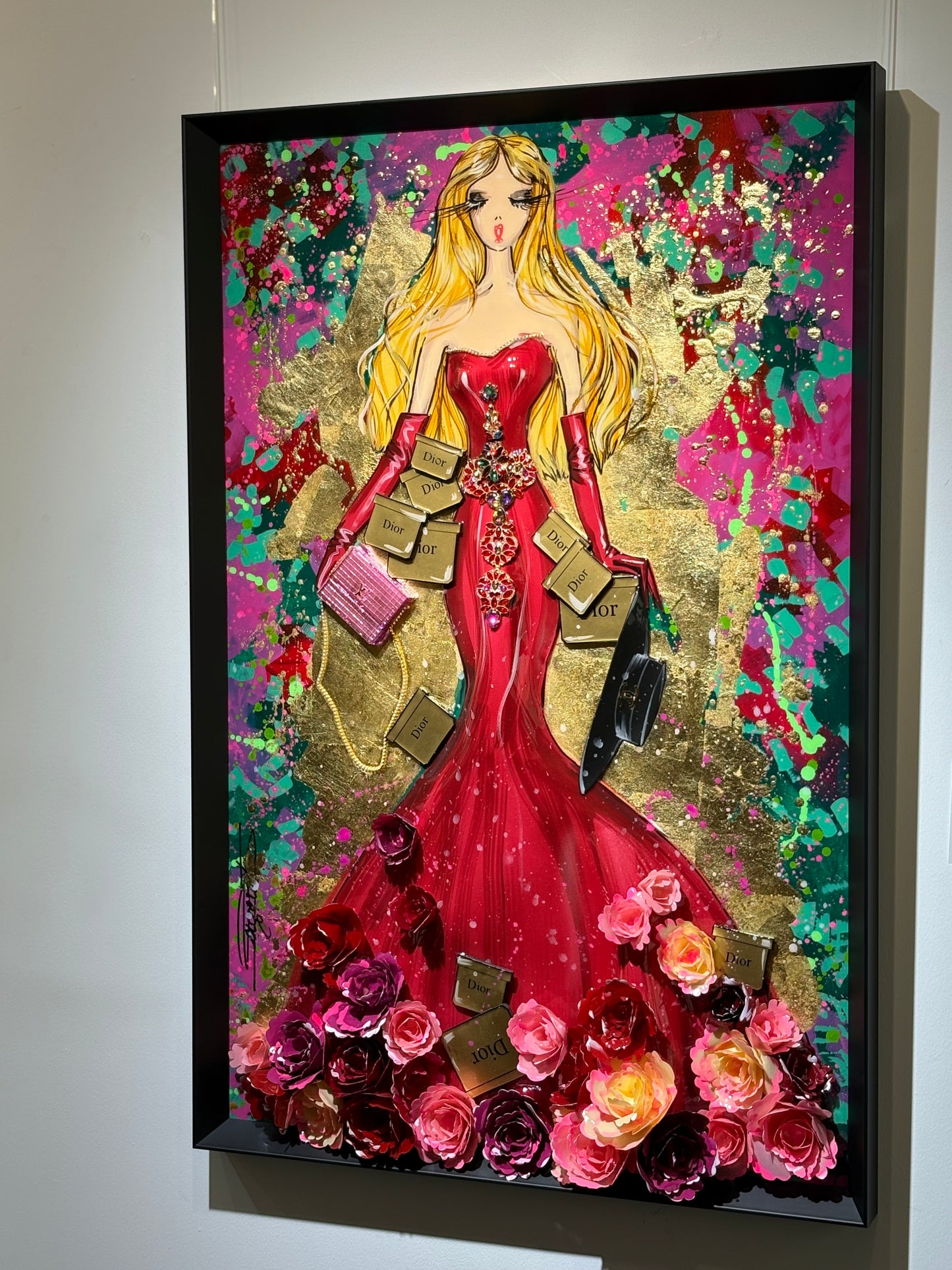 RACHEL B - Medium doll #41, CD Tribute - Diva Scarlett