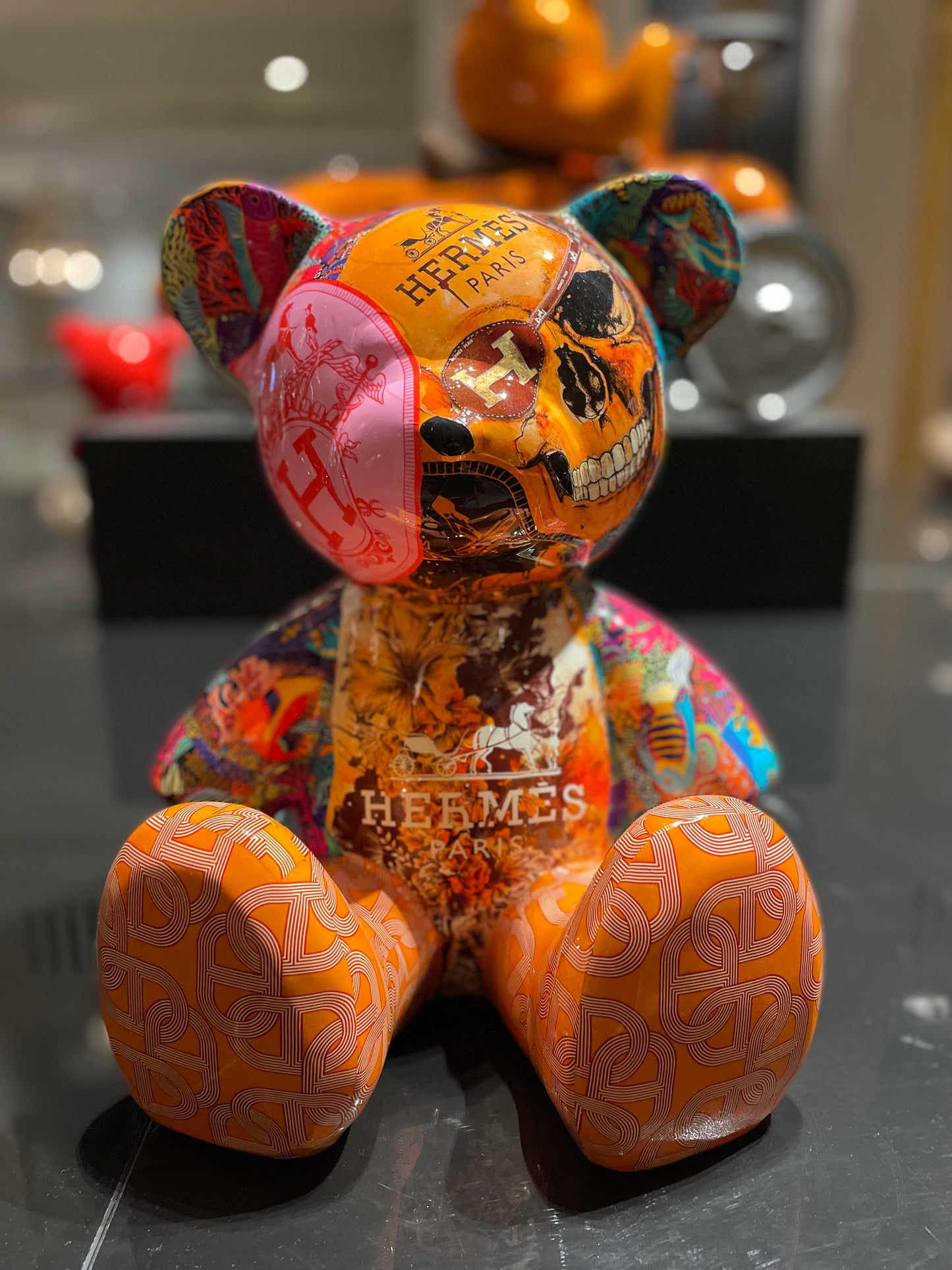 NAOR - 35cm Collage, H Tribute, No Collar Teddy
