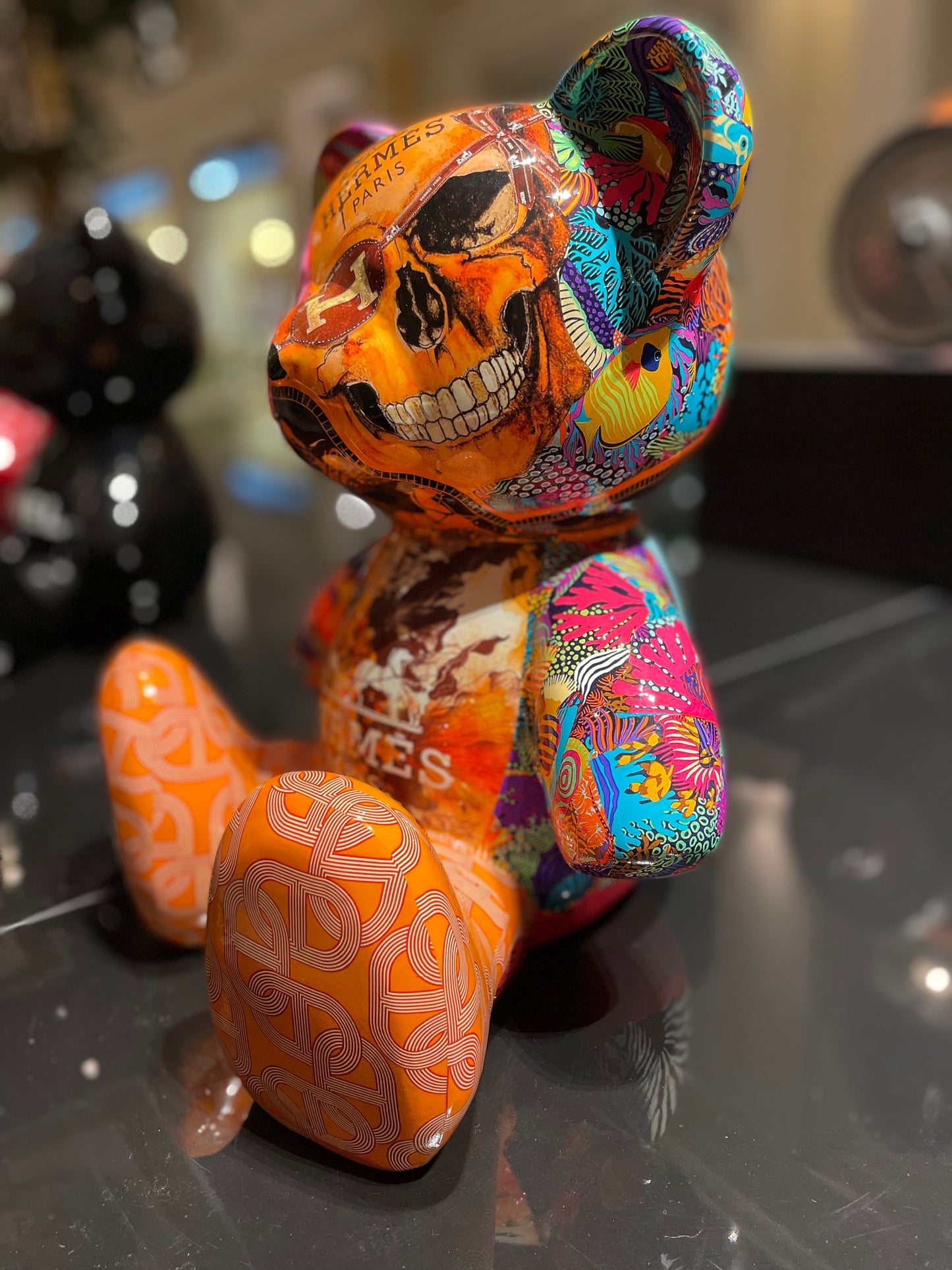 NAOR - 35cm Collage, H Tribute, No Collar Teddy