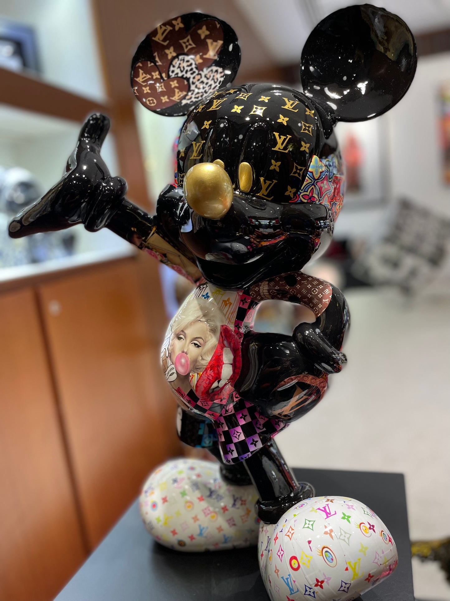 NAOR - 60cm Mickey Pop Art, LV Tribute