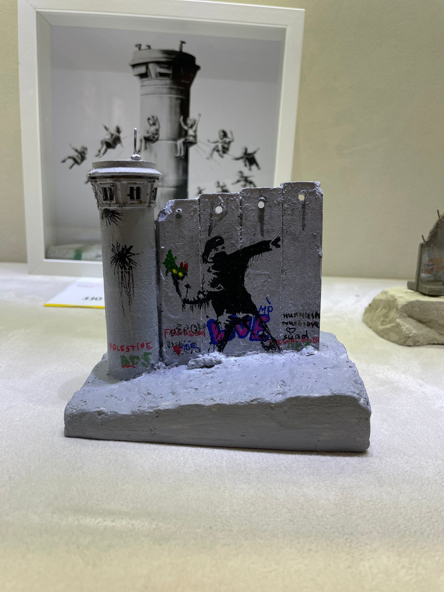 BANKSY- Wall Souvenir - From the Walled Off Hotel