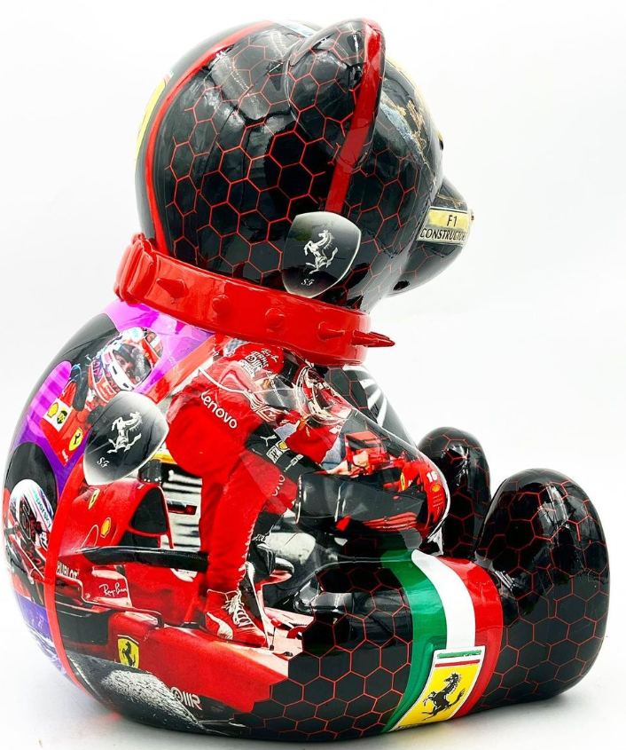 NAOR - 30cm Collage, Ferrari Tribute Bear