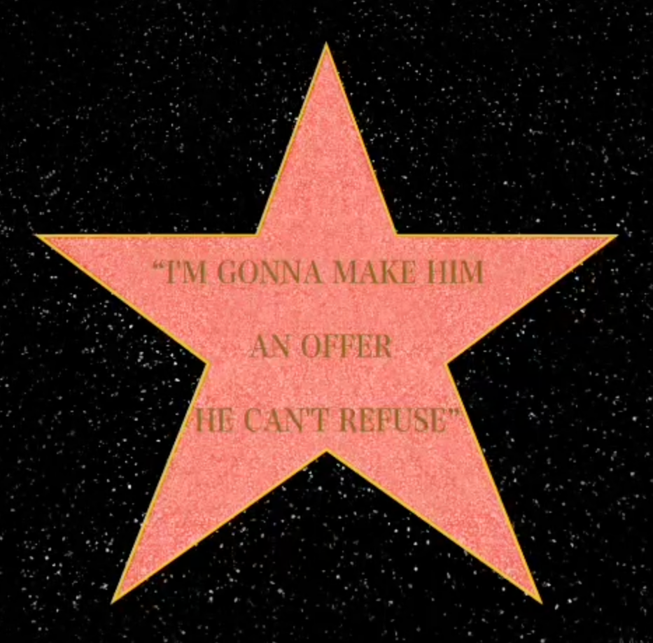 WALTER M - Hollywood Star , Al Pacino