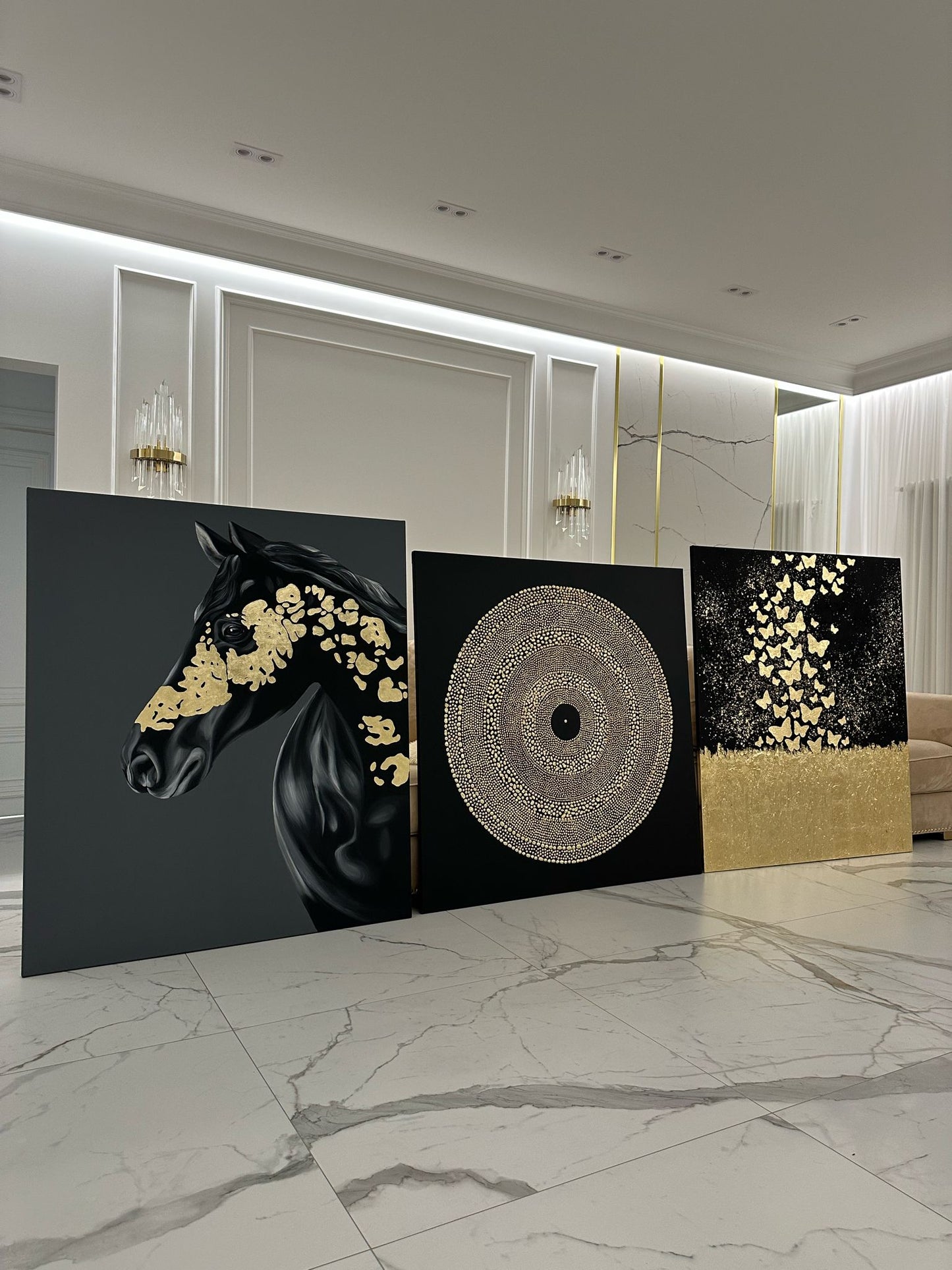 OLYA - Horse Unique Artwork