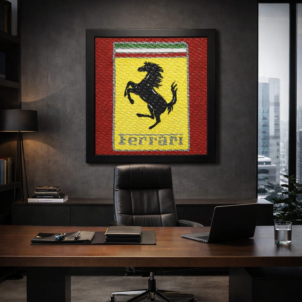KEVIN CHAMPENY - Ferrari Tribute Mosaic