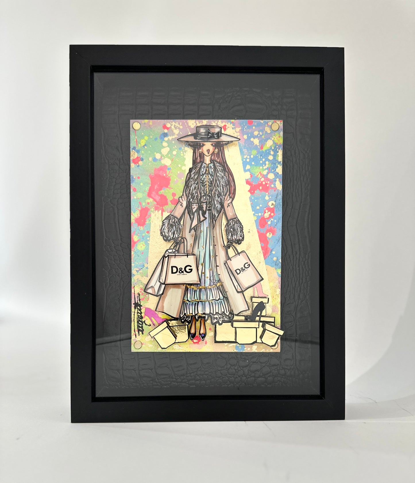 RACHEL B - XS Paper Doll #29, D&G Tribute