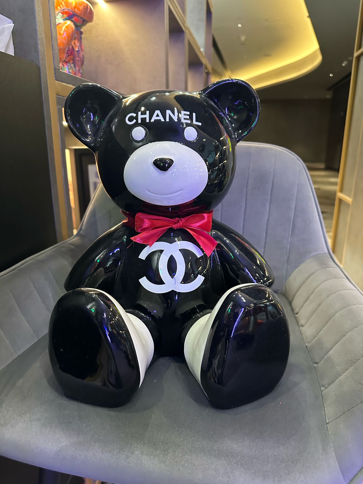 NAOR - 35cm CH Tribute, bi color black Teddy