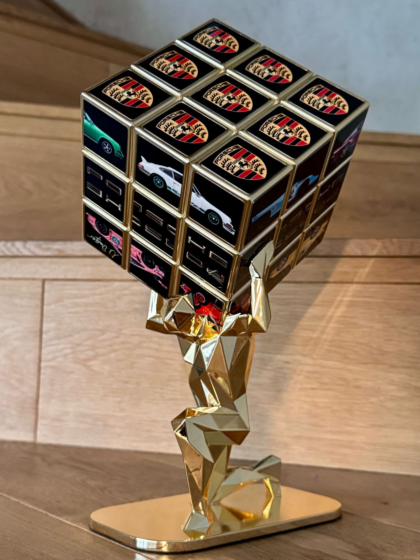 AURELIE ANGER - AArt's Cubes - Rubik Cube collage, Cars tribute