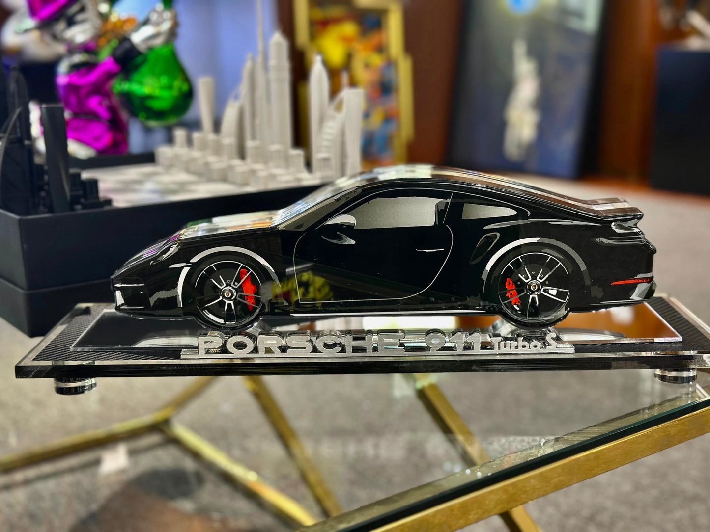 FRED M - Porsche 3D sculpture