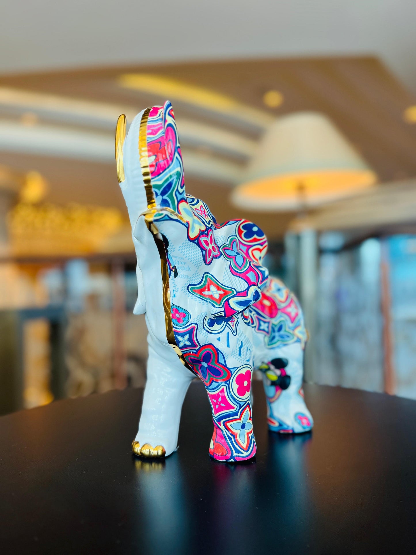 ARDOR - Elephant, Pink Design