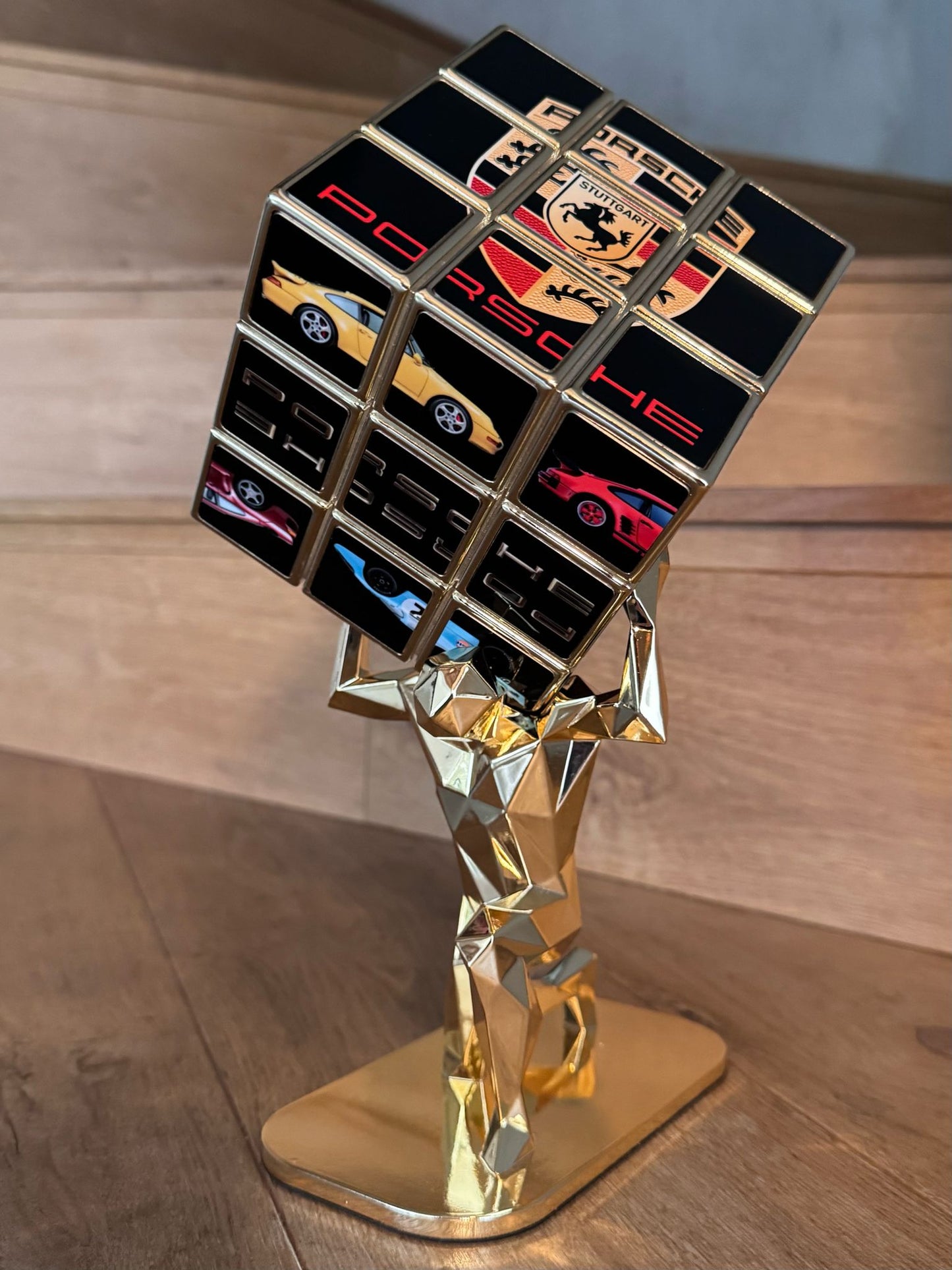 AURELIE ANGER - AArt's Cubes - Rubik Cube collage, Cars tribute